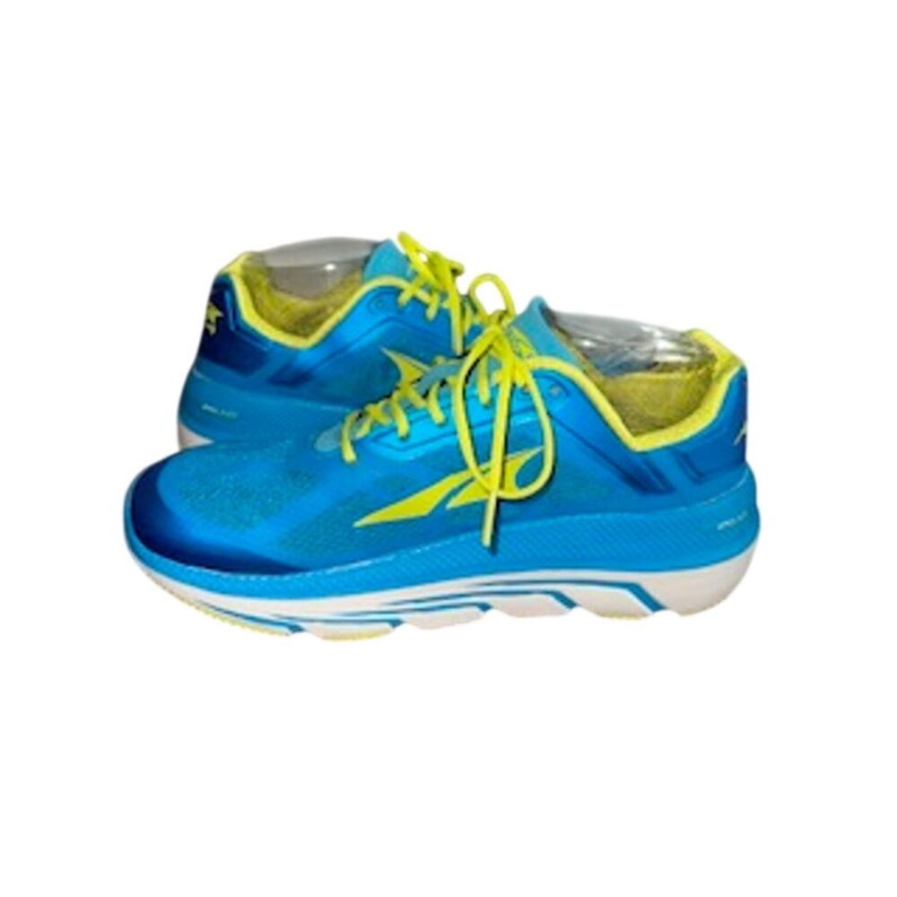 Altra Women’s Sz 8.5 Duo Blue Yellow Running Shoes AFW1838F-4 - Picture 7 of 11